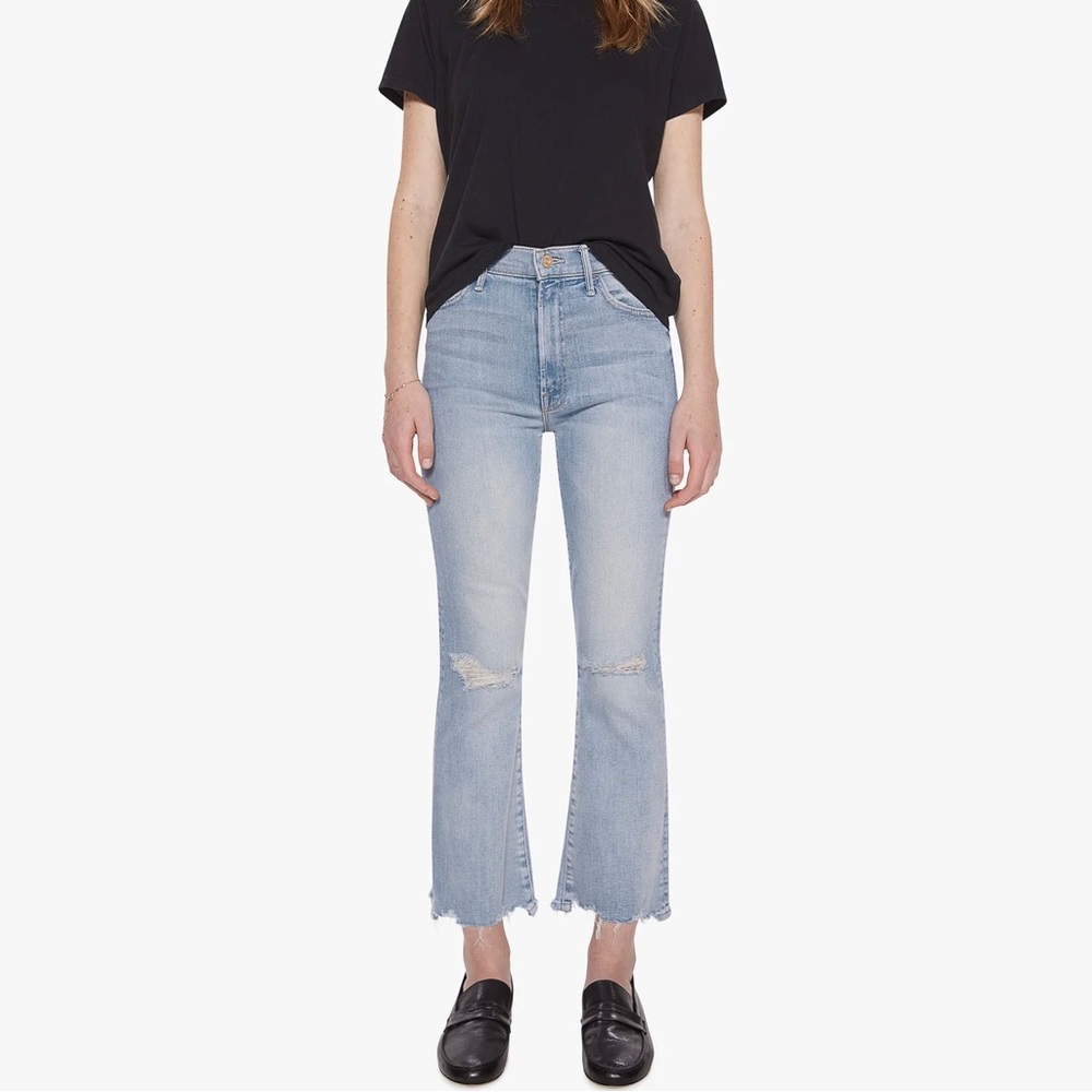 MOTHER | NWT Hustler Ankle Chew Jean Petal Plucker